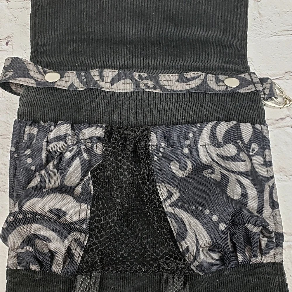Lilly Bit Uptown Diaper Clutch Damask Convertible Bag